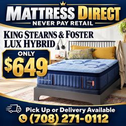 King Stearns And Foster Lux Hybrid