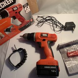 Black And Decker 12v Cordless Drill