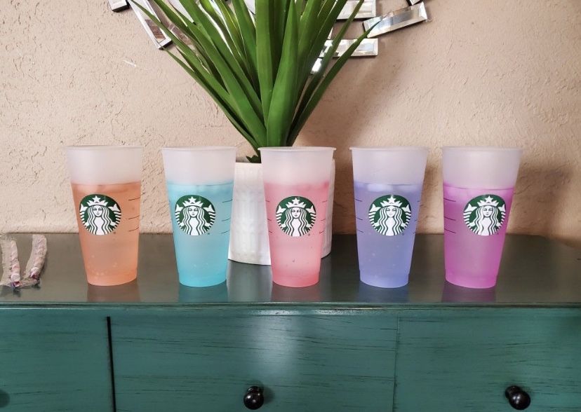 Starbucks Limited Edition Mystery Color Changing Cups