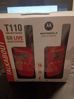 Motorola walkie talkies