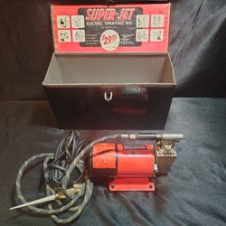 Vintage Super Jet Electric Spraying Kit 