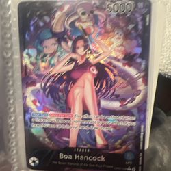 One Piece Boa Hancock Alt Art 500 Years the Future OP07-038 English Near Mint