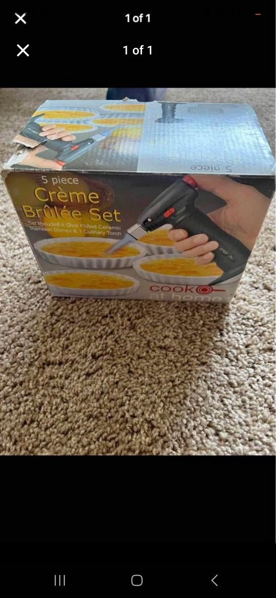 creme brulee set