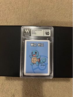 Pokemon Squirtle Old Maid WCC 10