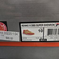 Fila Dragon Ball Z Shoes