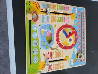Kids Toy Clock Weather Month Day