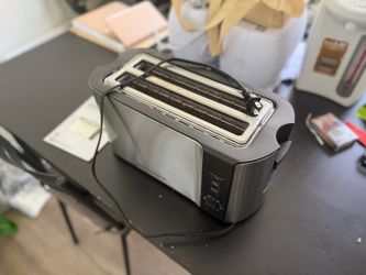 Elite Gormet 4-Slice Long Slot Toaster Stainless Steel