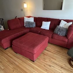 Couch!!Sleeper Couch With Ottoman * Originally $3000