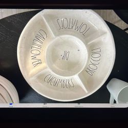 Rae Dunn Vegetable Platter 