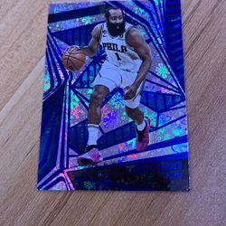 JAMES HARDEN PANINI BASKETBALL CARD 