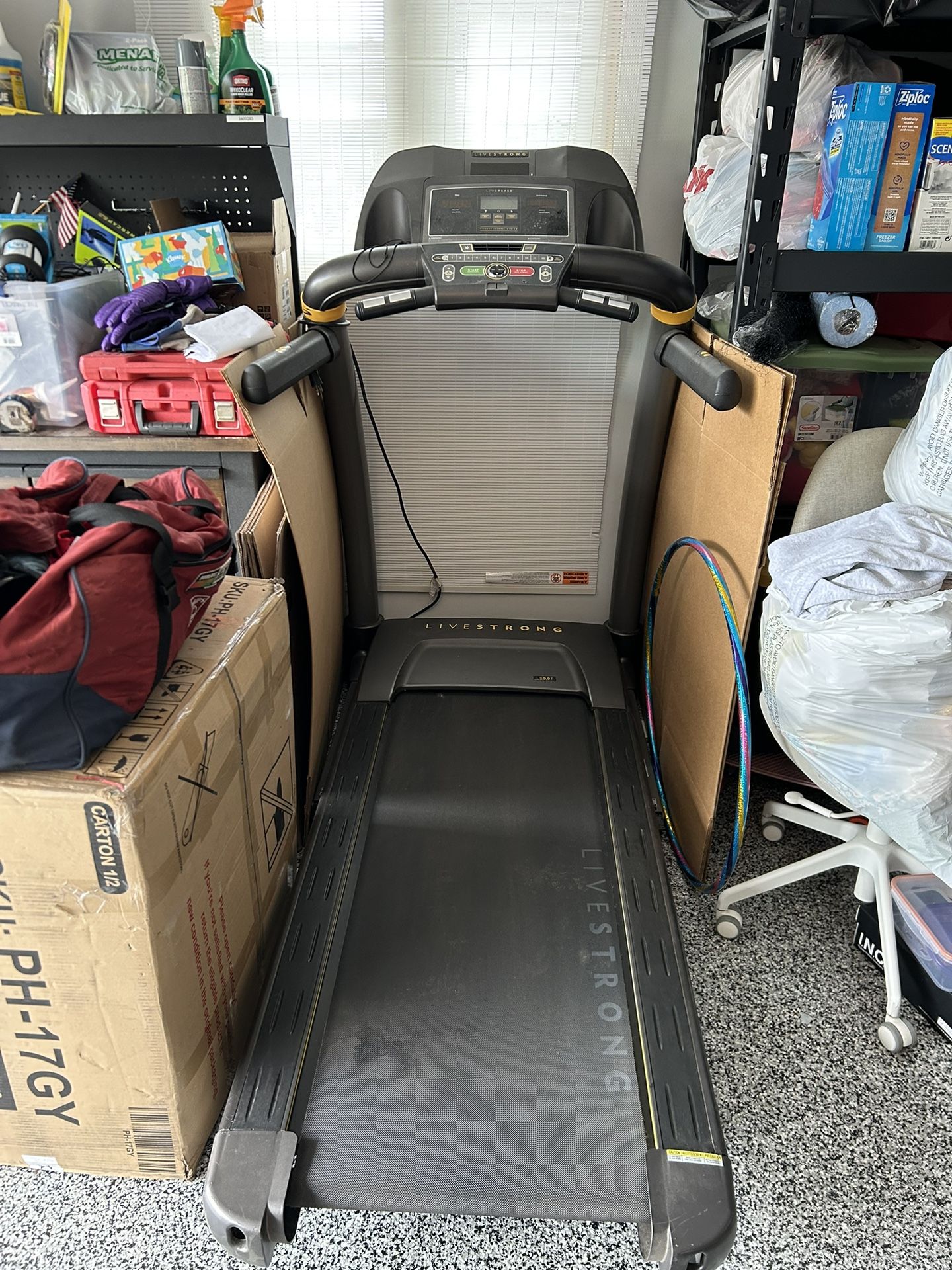 Livestrong Foldable Treadmill