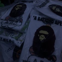 15 PC BAPE SHIRTS BULK DM TRADES