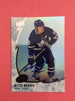 Autograph Card Signed By Nhl Star Mitch Marker.