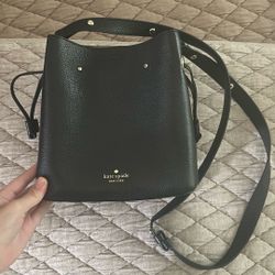 Kate Spade Black Leather Crossbody 