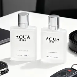 2 Pack Mens Aquatic Fresh Cologne Set 3.4 oz Each Marine Citrus