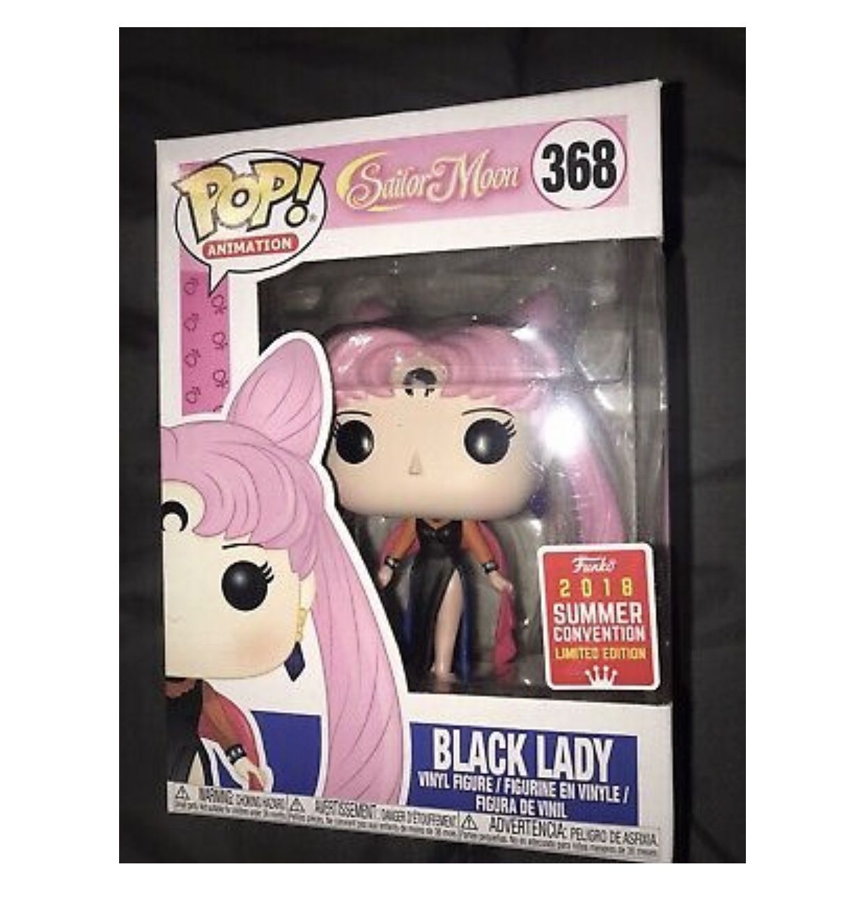 Funko sailor moon black lady