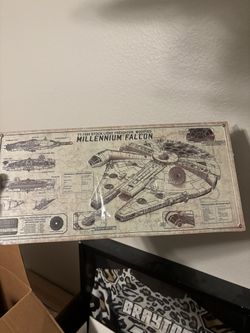 Millennium Falcon Wall Art Stamped Steel