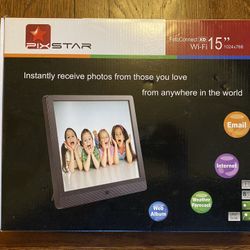 PixStar Wi-Fi Photo Frame (15”)