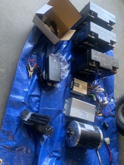 Electric go kart conversion