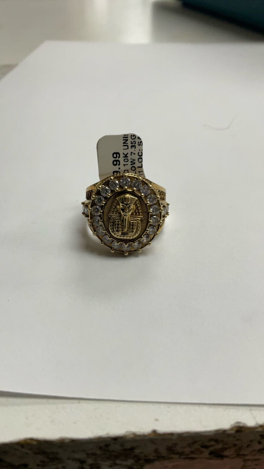 10k Gold Pharaoh Ring