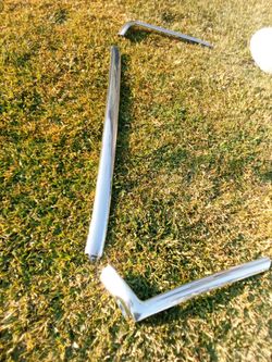1961-64 impala convertible windshield header$300 pillars $250
