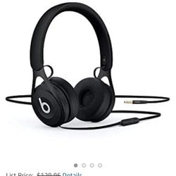 Beats EP Wired On Headphones Black 