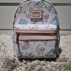 Loungefly Pastel Starter Pokemon Bag