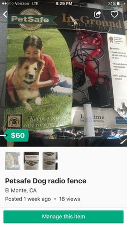 Petsafe Dog radio fence