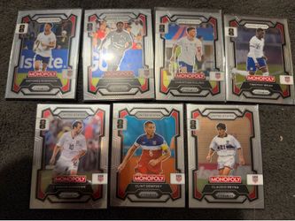 FIFA 2026 World Cup panini prizm soccer card lot U.S. national team Donovan Dempsey Timothy Weah Christian Pulisic McKennie