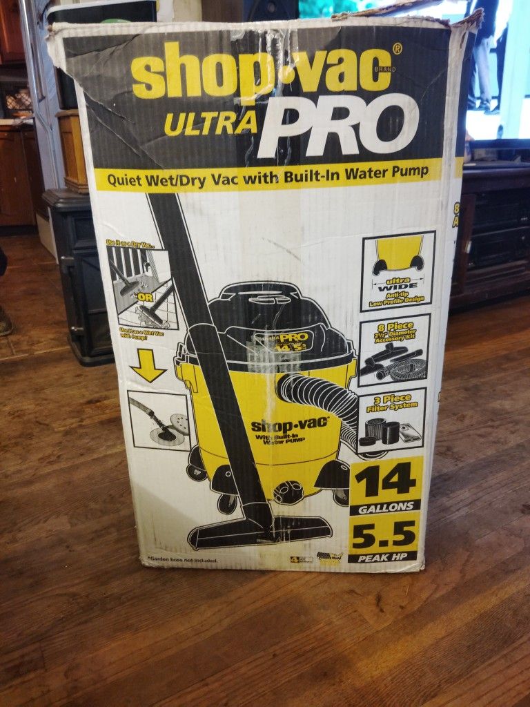 ULTRA PRO Wet Dry 14 Gallon Shop Vac