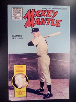 Baseball's Greatest Heroes #1 Mickey Mantle (1991) VF+