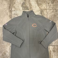 Chicago Bears NFL  Gray Reebok Team Apparel On Field Jacket Men’s Sz Small