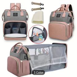 DIAPER BAG WITH CHANGING PAD
