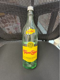 Topo Chico sparkling water Glass bottles 750ml *Empty* 46ct