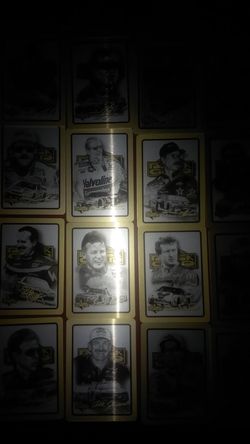 30 1996 Finish Line Black Gold Metal Nascar Cards