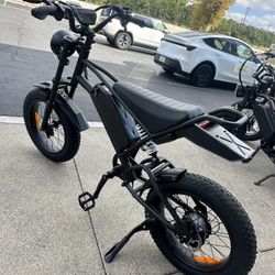 Ebike with 1000W Motor for Maximum Speed of 45-50KM - Electric Dirt Bikes