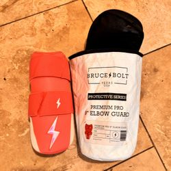 Bruce Bolt Bear Series 9" Elbow Guard - Dusty Pink (new)