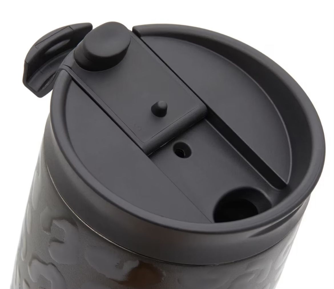 New! Stainless Steel Tumbler Travel Mug Cup Coffee Tea Water - 16 Oz - Simple Modern Voyager - Black Leopard