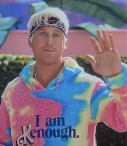 Barbie The Movie Official “I Am Kenough” Unisex Hoodie