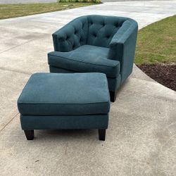 Chair And Ottoman