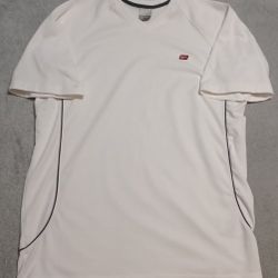 Men's Size Xlarge Nike Collared Polo Shirt White Active Short