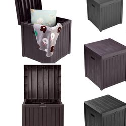 Deck Storage Container Box - 52 Gallon Outdoor Patio Garden Furniture Deck Box