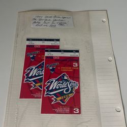 Padres Tickets From 1998