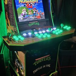  Ninja Turtles Gaming Arcade 1up With 12,000 Video Games