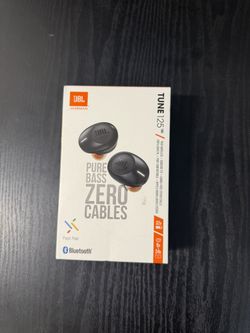 JBL TUNE 125TWS True Wireless Bluetooth In-Ear Headphones - Black