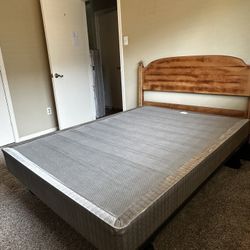 Metal Bed Frame + Box Spring Set (FULL SIZE)