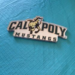 Cal Poly Mustangs Acrylic Plaque