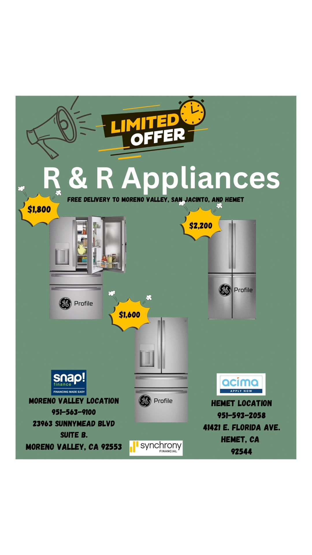 GE Profile Refrigerators