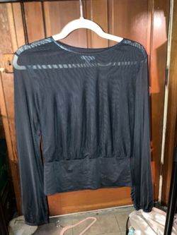 Bar III sheer top