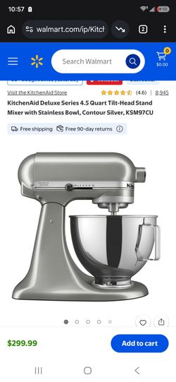 kitchen aid 4.5 quart mixer brand new